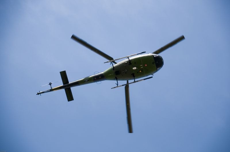 Illustrasjonsbilde av et helikopter
