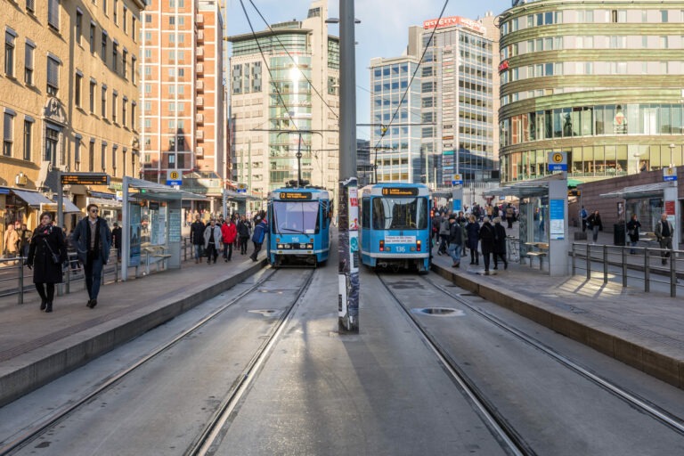 Illustrasjonsfoto av trikken.