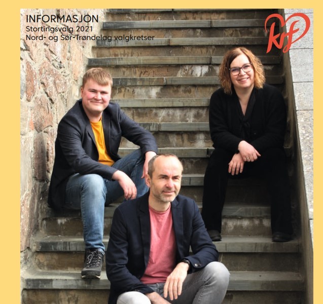 Forside valgbrosjyre Trøndelag KrF