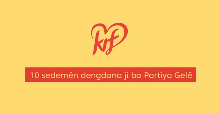 10 grunner til å stemme på KrF på kurmanji